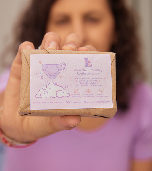 Jabón artesanal para prendas Liberarsi